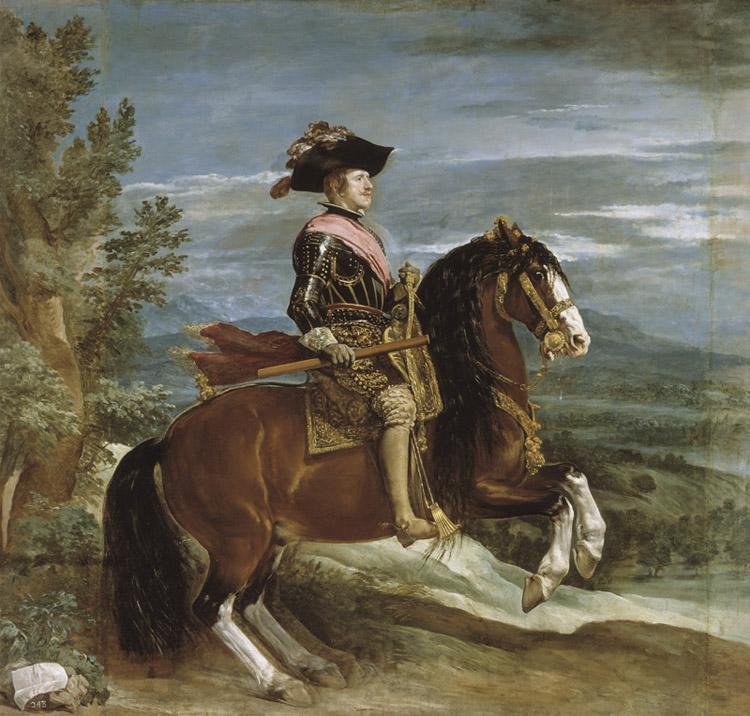 Diego Velazquez Philip IV on Horseback (df01) France oil painting art